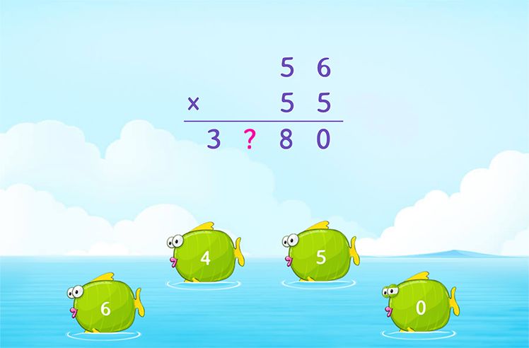 Choose the Missing Digit in the Featured Game